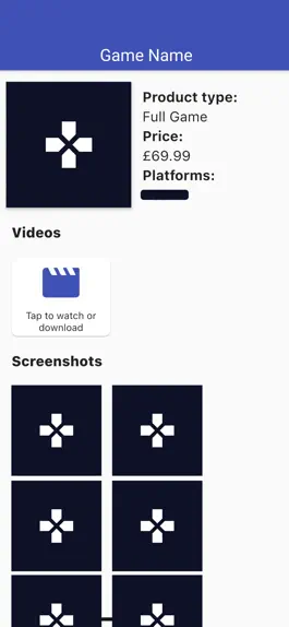 Game screenshot Games List Pro for PS5, PS Now apk