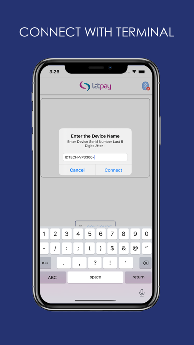 Latpay Terminal Configuration Screenshot