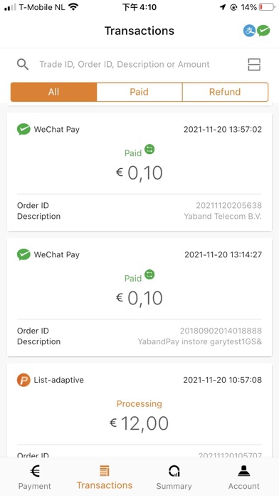 YabandPay Screenshot