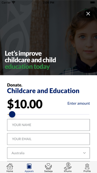 Sadr Foundation Screenshot