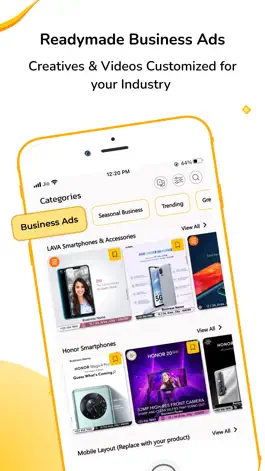 Game screenshot AdBanao: Poster & Video Maker apk
