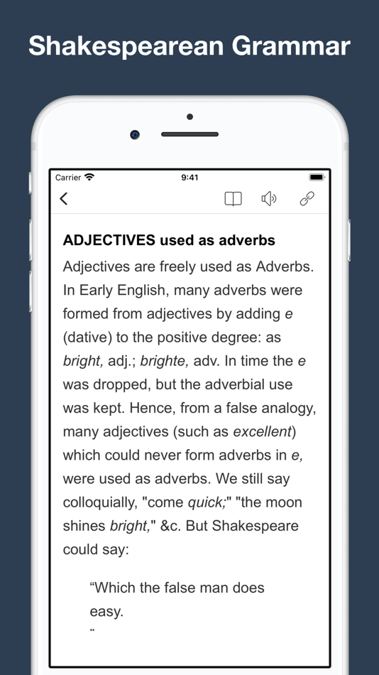 #5. A Shakespearean Grammar (iOS) 由: Trang Hoai