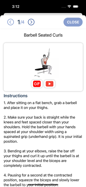 ‎Olympia - Your Fitness Trainer Screenshot