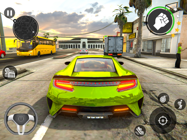 ‎Real Gangster World Theft Wars Screenshot