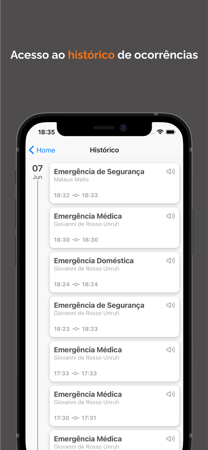 Hook Alarme Comunitário