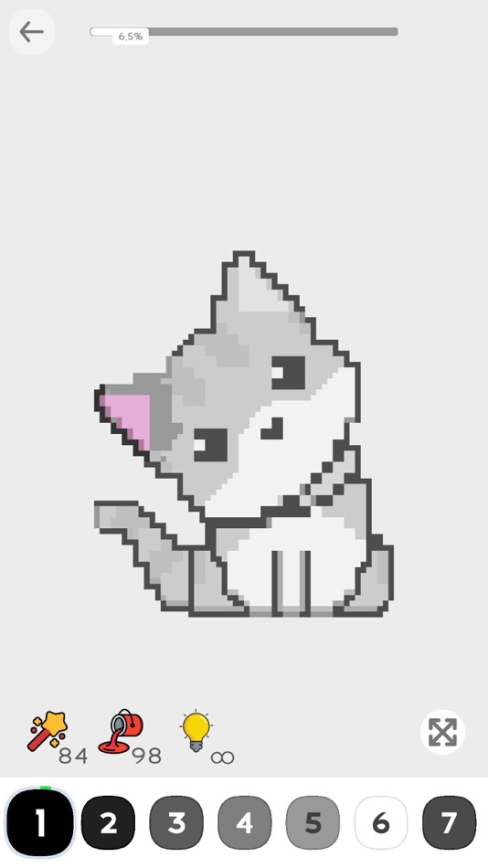 #1. Pixelate it - Color and Relax (iOS) Podle: Ilia Yashin