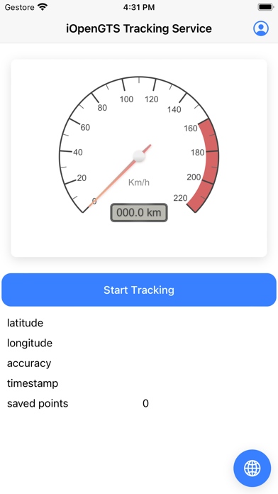 iOpenGTS Fleet Tracking Screenshot