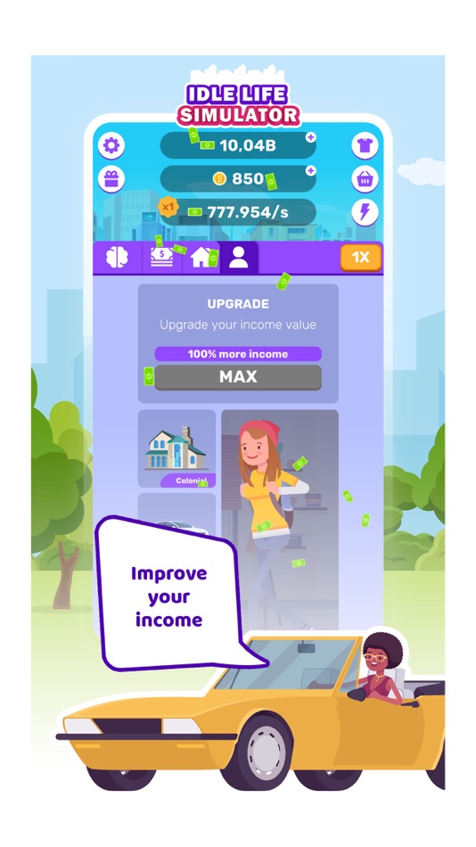 #4. Idle Life Simulator (iOS) 由: Tuna Ozcelik