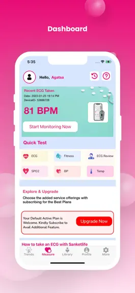 Game screenshot Sanket Life-ECG,Stress,Fitness mod apk