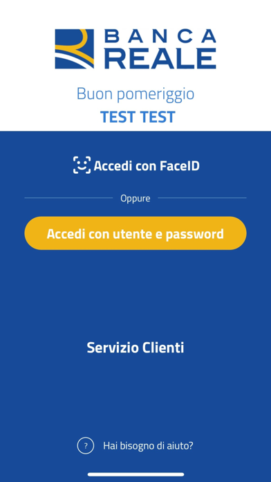 Banca Reale App Screenshot