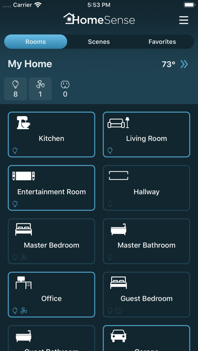 Screenshot #1 pour HomeSense for HomeKit
