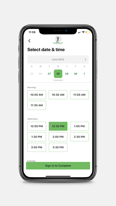 Par2Play iPhone screenshot 4 - Lifestyle app