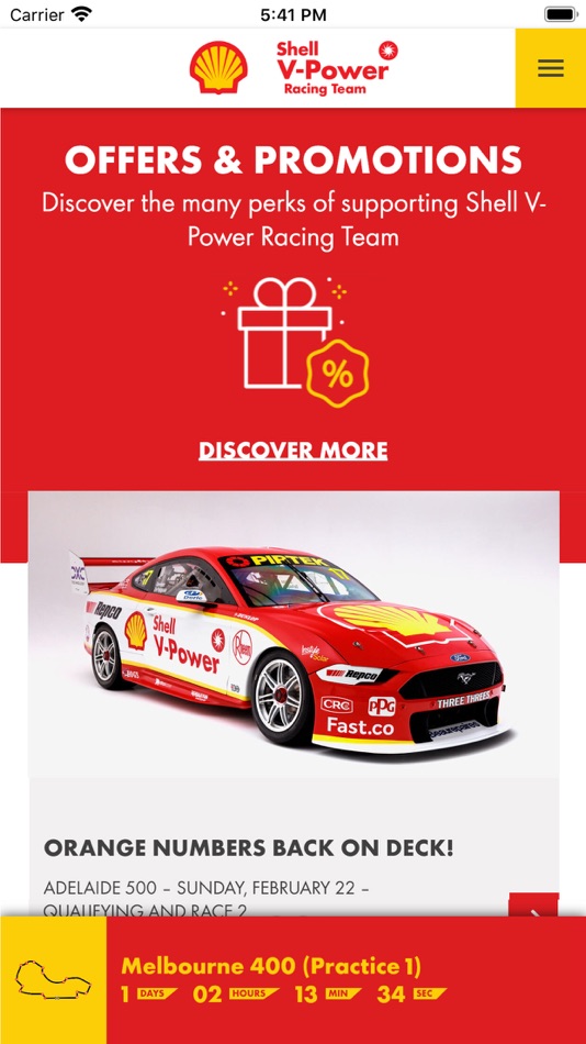 #1. Shell V-Power Racing Team (iOS) 由: Racing Team (Aust) Pty Ltd