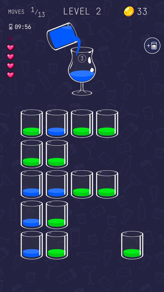 #5. Cocktail Puzzle: Liquid Sort (iOS) 由: MYAPPFREE S.R.L.