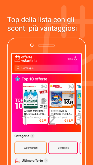 Offerte e volantini Italia Screenshot