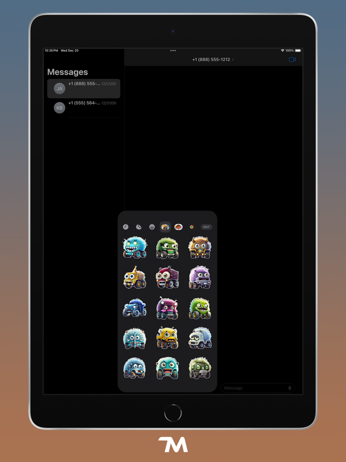 Monster Trucks Stickers