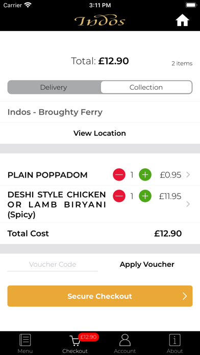 Indos Broughty Ferry Screenshot