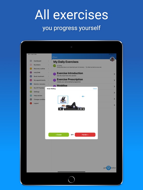 getUBetter. iPad screenshot 7