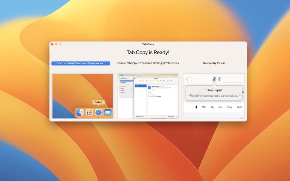 #4. Tab Copy - LinkTab Copier (macOS) Av: Harshad Jadav