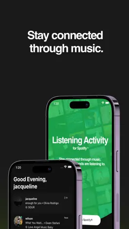 Game screenshot Listening Activity for Spotify apk