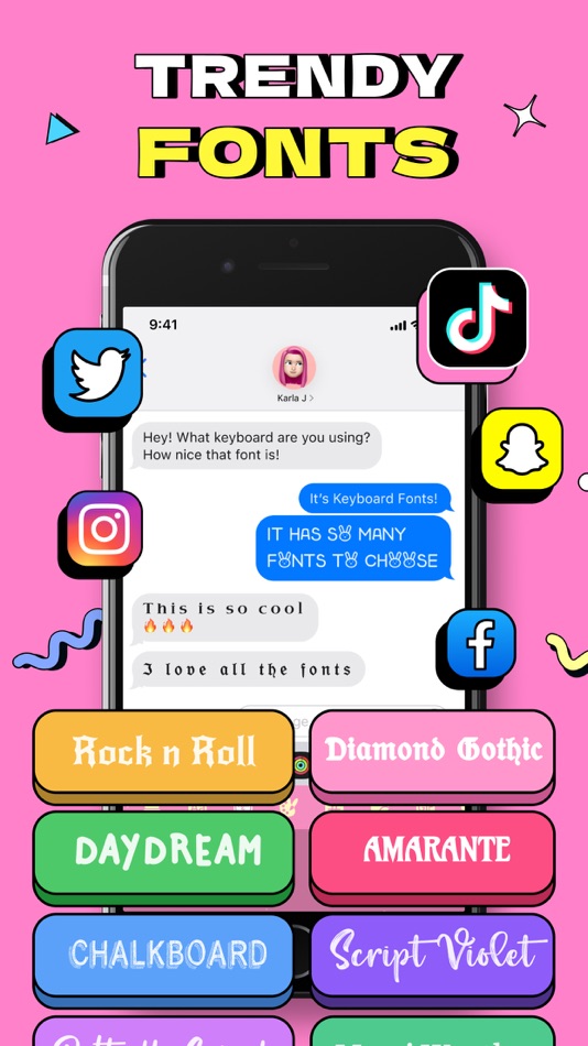 #10. Keyboard Fonts (iOS) 由: Maple Labs Co., Ltd