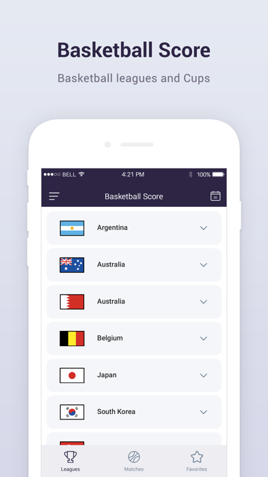 Live Basketball Score Screenshot