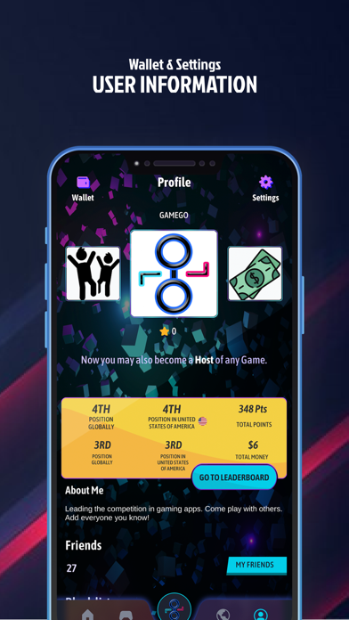 GAMEGO: Play Live Skill Games Screenshot
