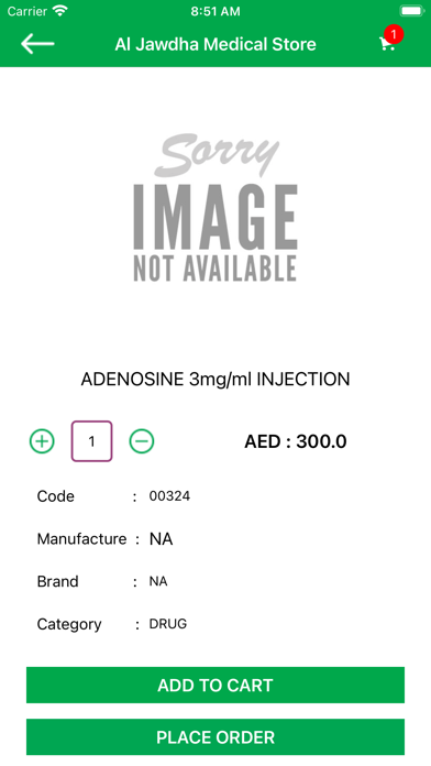 AL JAWDHA MEDICAL STORE L.L.C Screenshot