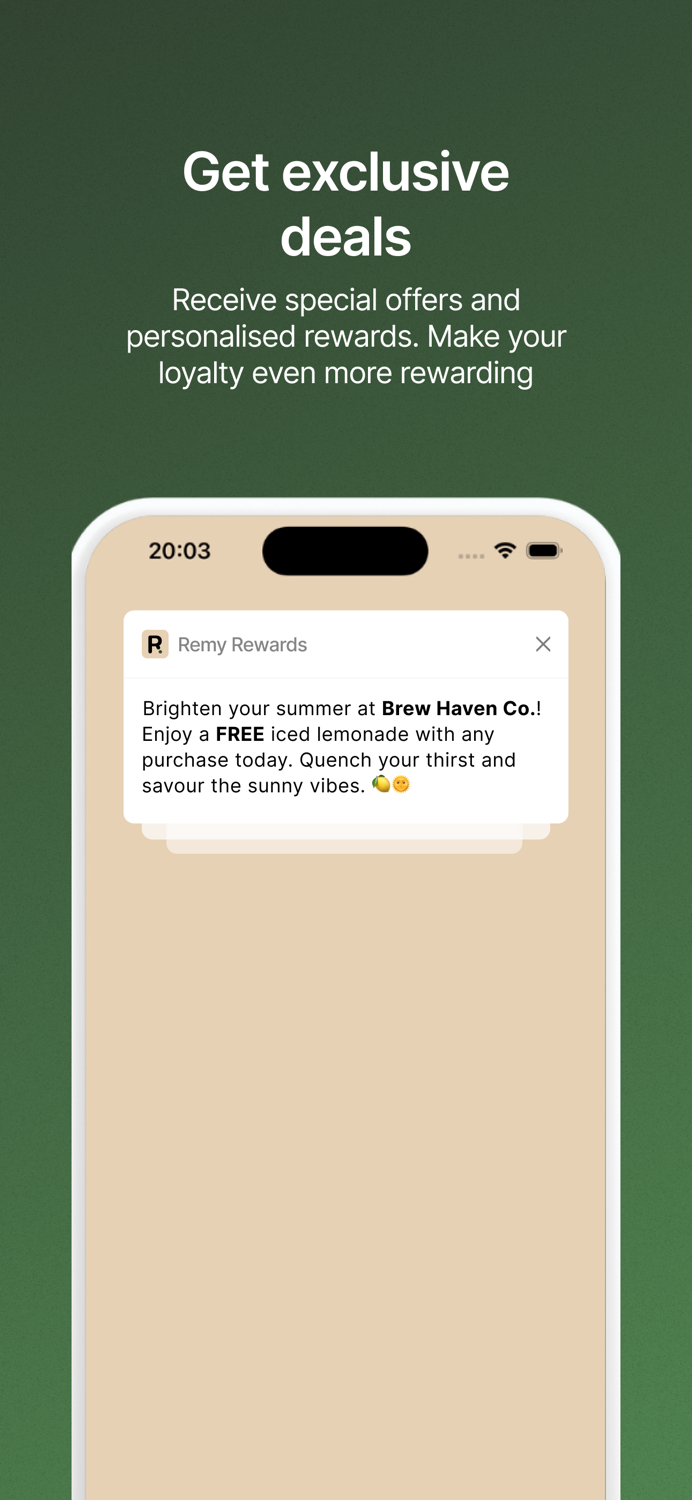Remy Rewards Digital Loyalty