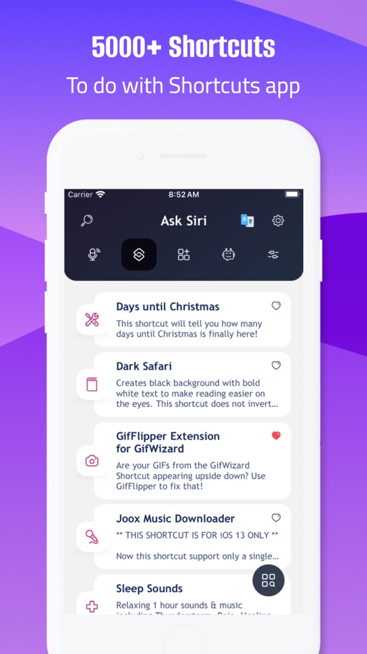 #3. Ask app for Siri for use (iOS) 게시자: PHP SOFTWARE COMPANY LIMITED