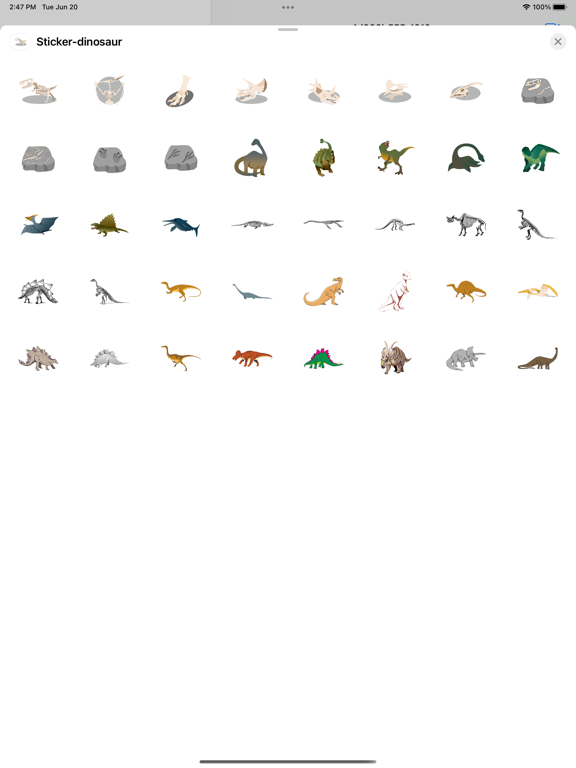 Screenshot #4 pour Autocollant  dinosaure