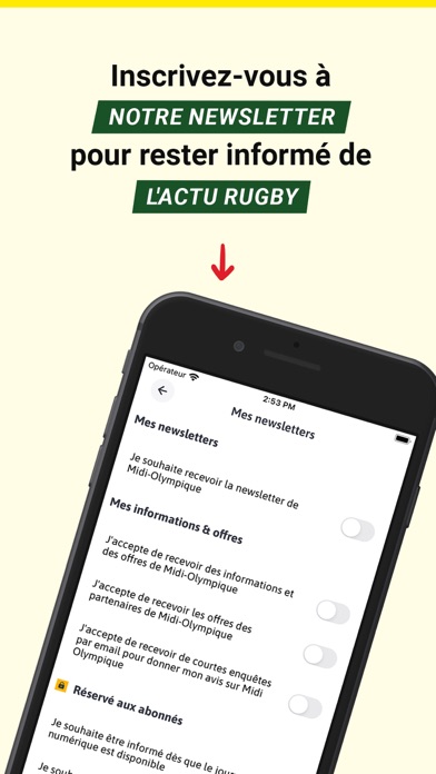 Rugbyrama - Midi Olympique Screenshot