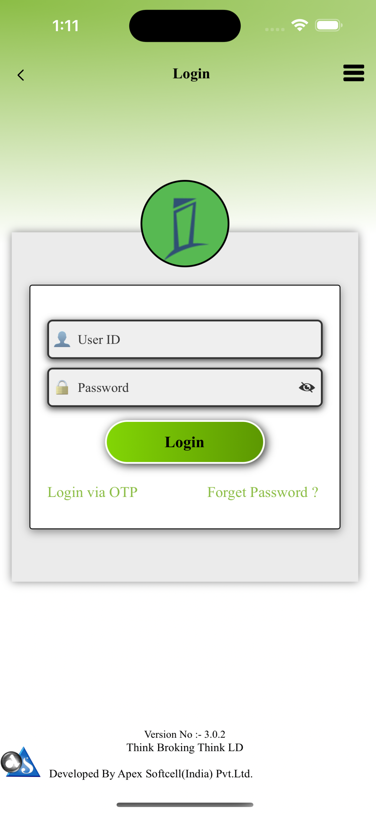 iInvest LDBACKOFFICE