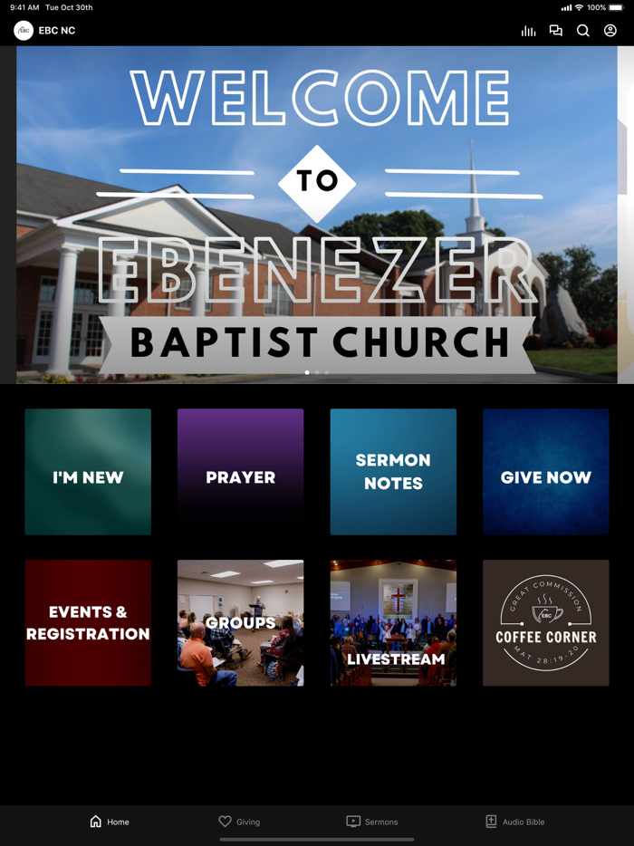 Ebenezer Baptist Church NC