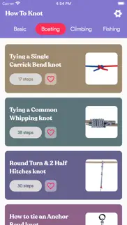 how to knot :step-by-step guid iphone screenshot 2
