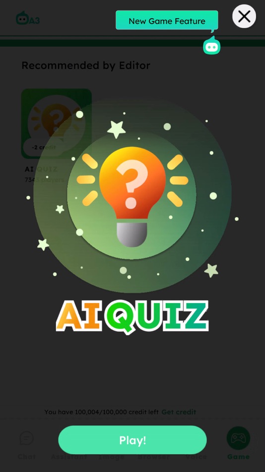 #7. A3 AI: Open Chatbot Assistant (iOS) Bởi: AABC
