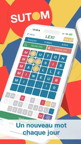 Game screenshot Sutom - Daily Word puzzles mod apk