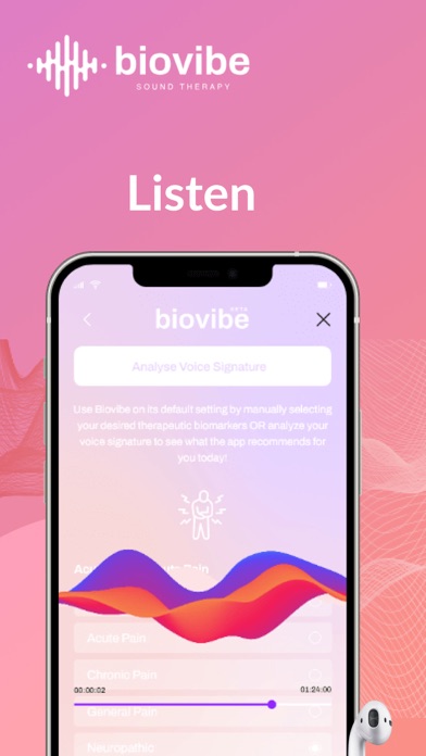 Biovibe Screenshot