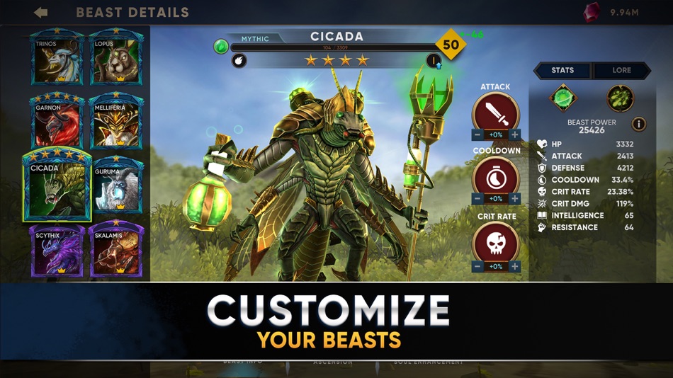#4. Clash of Beasts: Tower Defense (iOS) โดย: Ubisoft