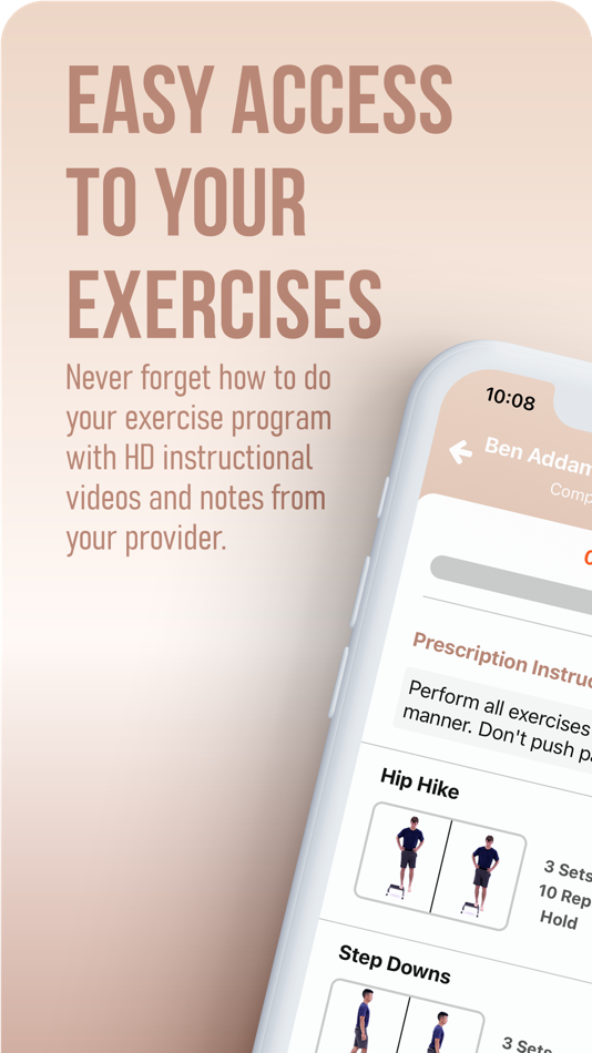 CPT Home Exercise Program - 6.1.1 - (iOS)