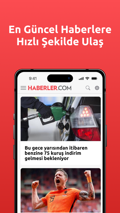 Screenshot #1 pour Haberler.com