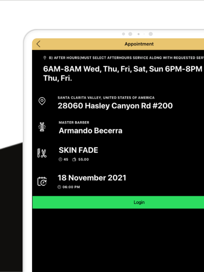 MASTER MOBILE BARBERSHOP