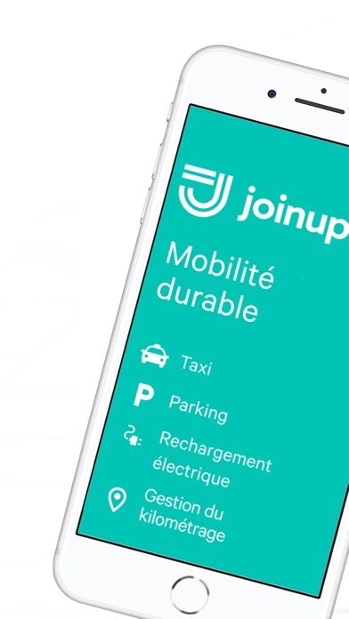 Screenshot #1 pour Joinup: Taxi, parking, km...