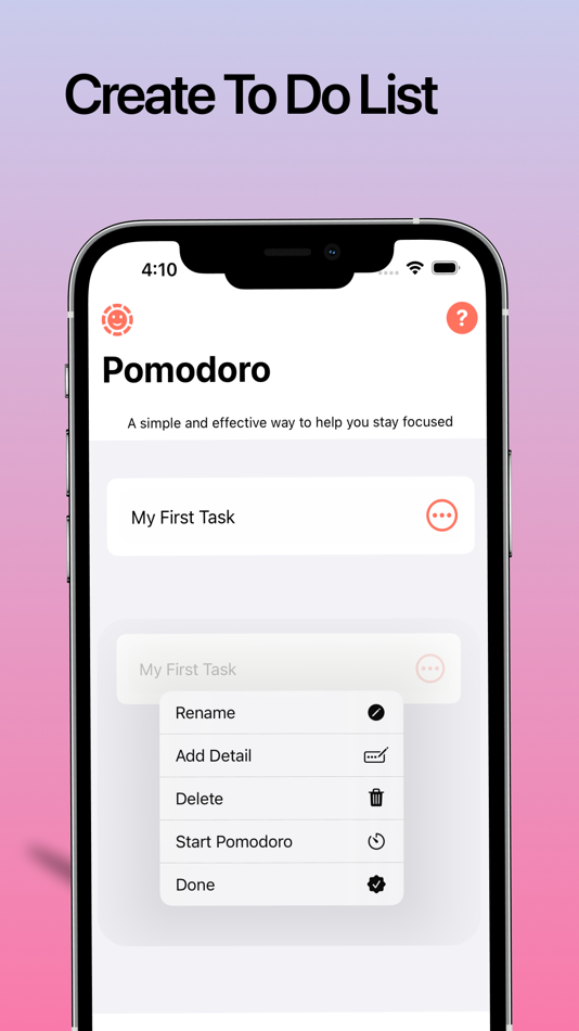 #2. Pomodor - Focus,Keeper,Timebox (iOS) 由: Evrim Tuncel Sahin