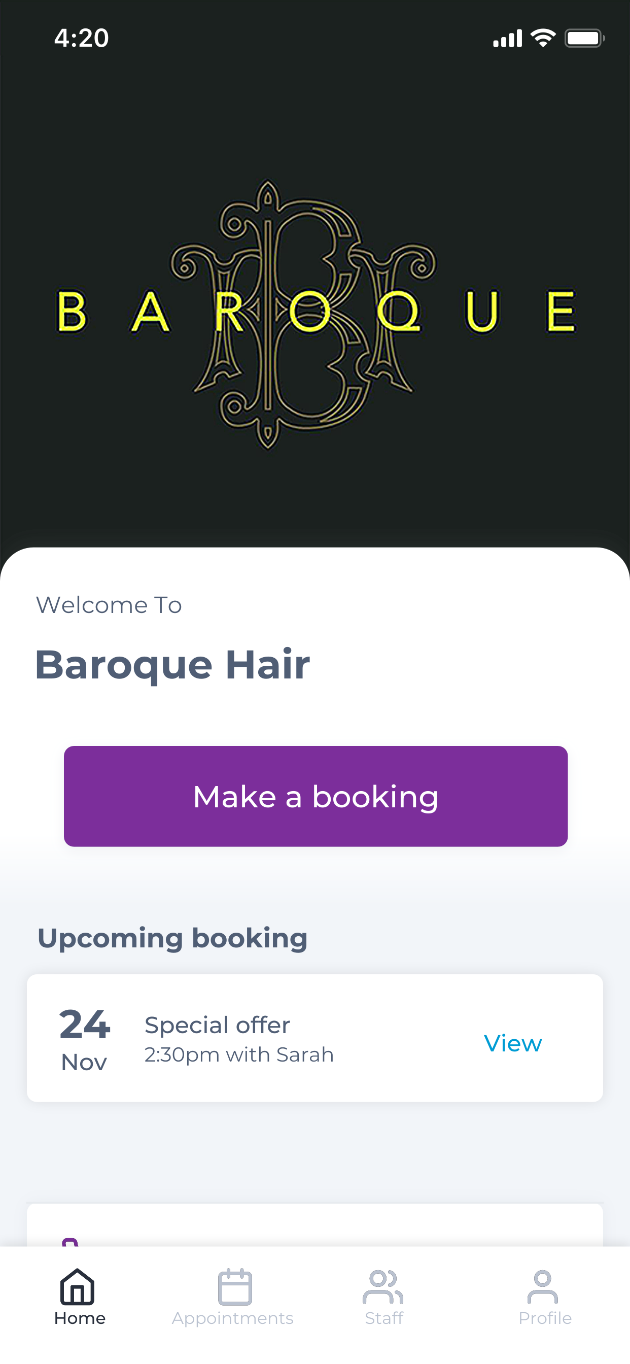 Baroque Hair