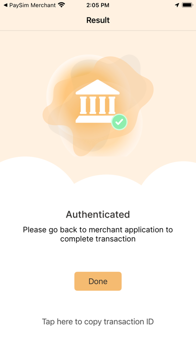 PaySim OOB App Screenshot 1 - AppWisp.com PaySim OOB App Screenshot 1 - AppWisp.com