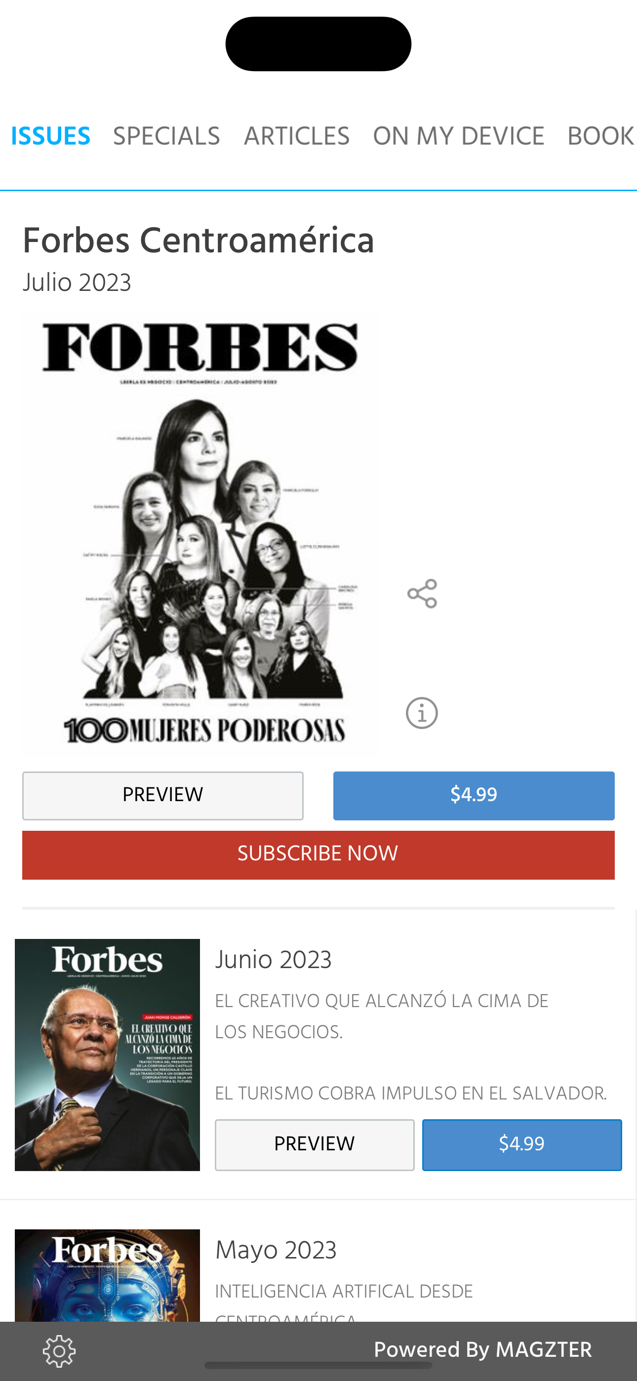Forbes Centroamérica Magazine