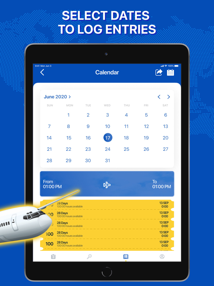 Flight Logbook Status Tracker