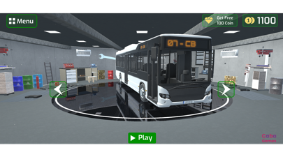 City Bus Parking Simulator 3D Screenshot