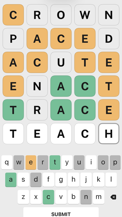 PuzzWord: 5-letter Word Puzzle screenshot 1
